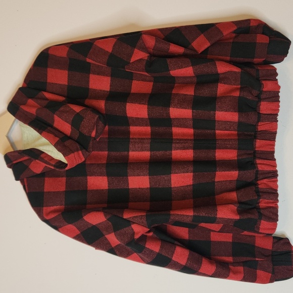 H&M Wool Blend Felted Jacket with Hood, size 8 - Picture 5 of 12